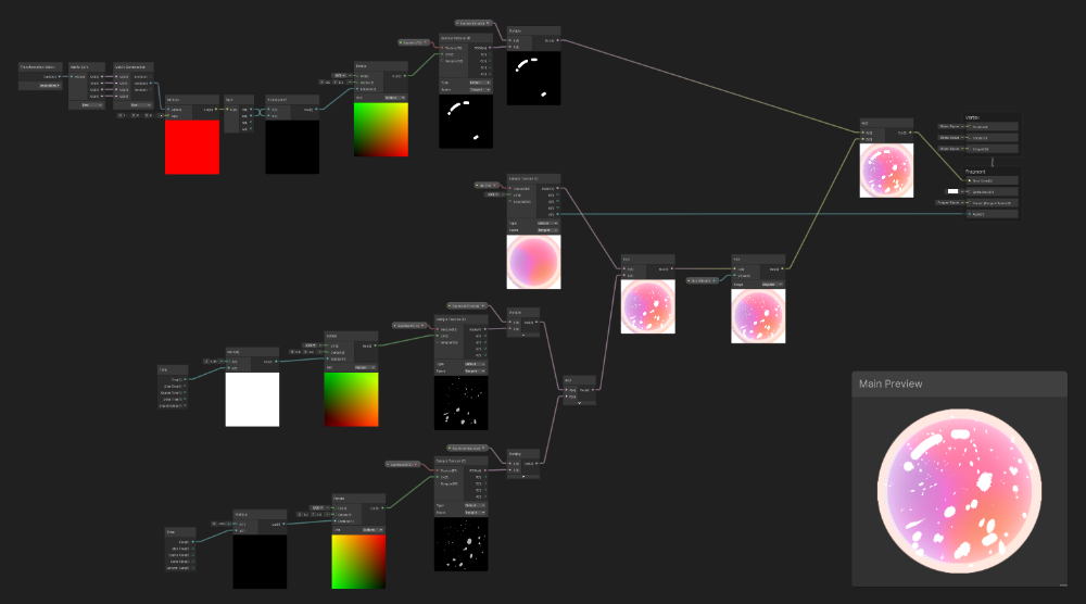 Screen shots showing 4 different areas of the game.