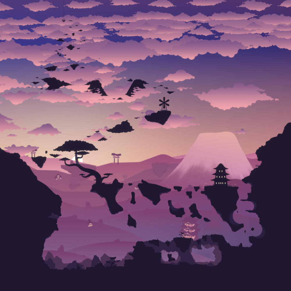 Screenshot depicting an overview of the first section of the game.